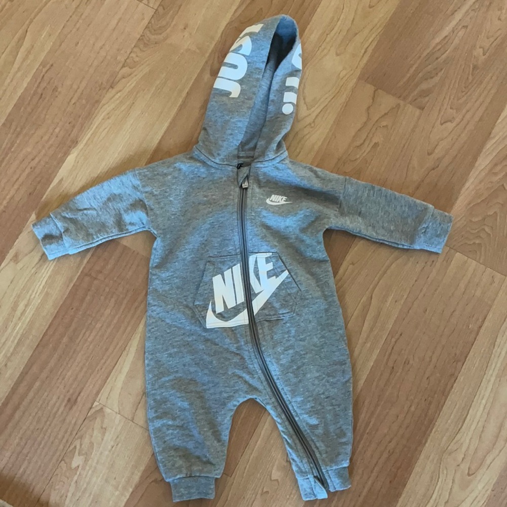 Nike hooded onesie